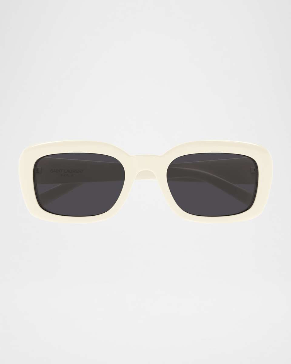 Recycled Acetate Rectangular Sunglasses
